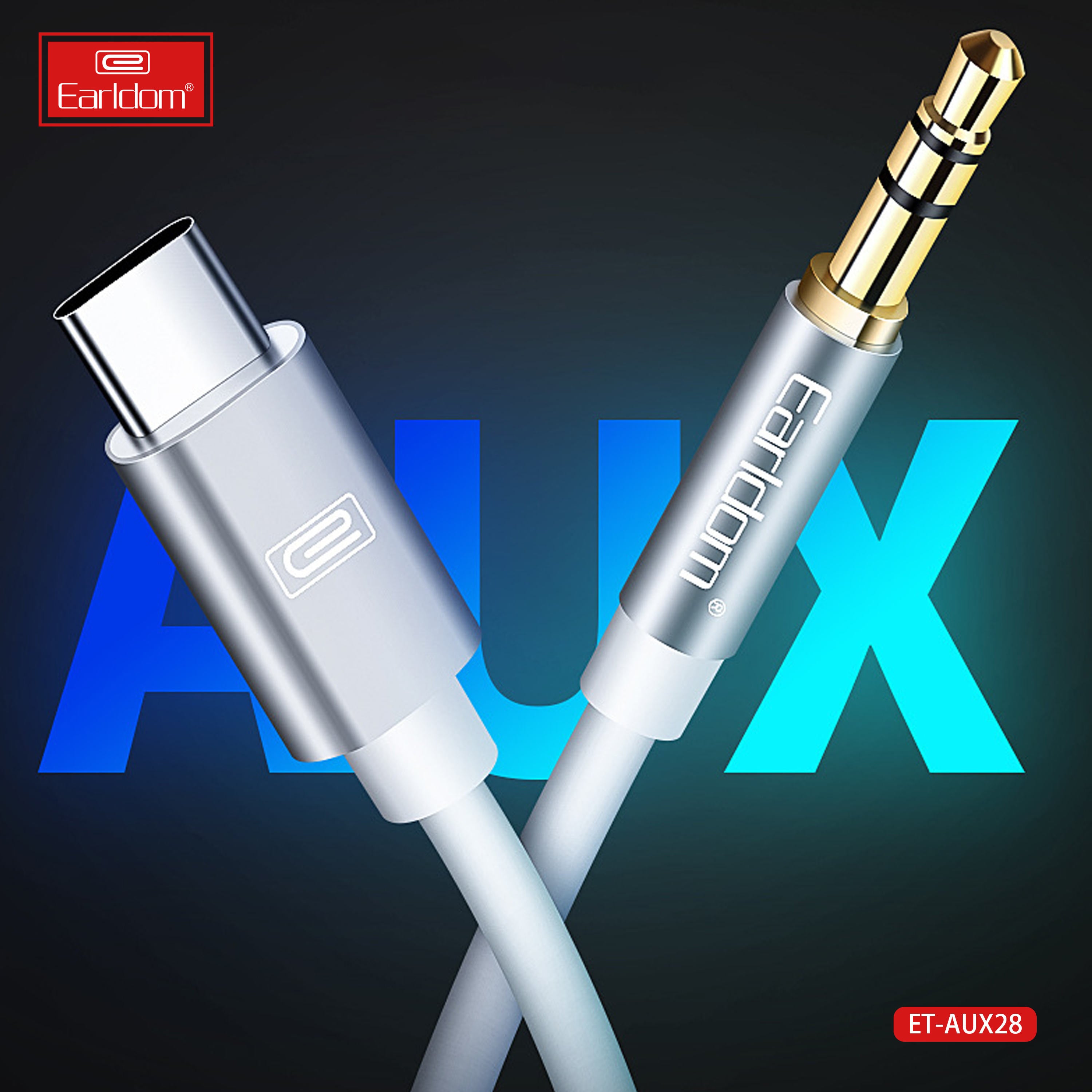 ET-AUX28 100CM Aux cable to type C ET-AUX28 100CM Aux cable to type C